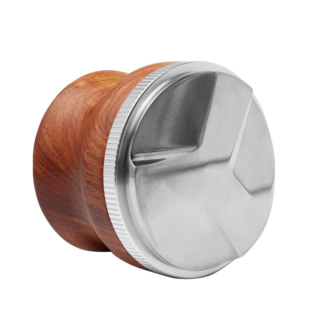 53mm Coffee Distributor Espresso Distribution Tool, Adjustable Depth Tamper Leve