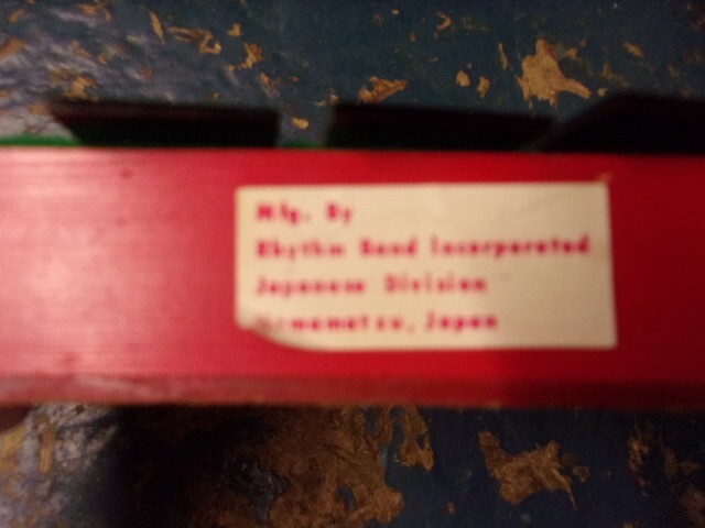 One Double 17 Note Used Xylophone