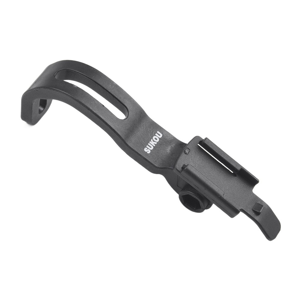 Secure Bike Computer Support with Front Fork Installed Bicycle Light Stand