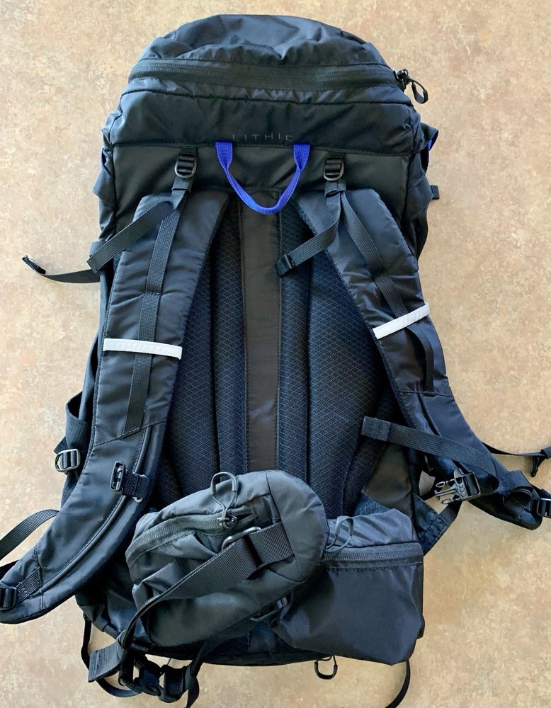 Lithic Internal Rigid Frame Padded Belt Hiking Backpack