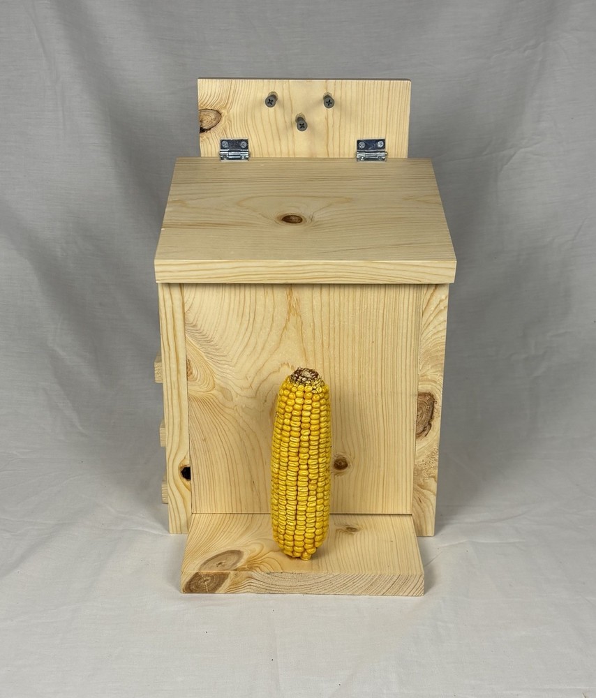 Large Solid Pine Backyard Squirrel/Bird House Nesting Box - Awesome Gift