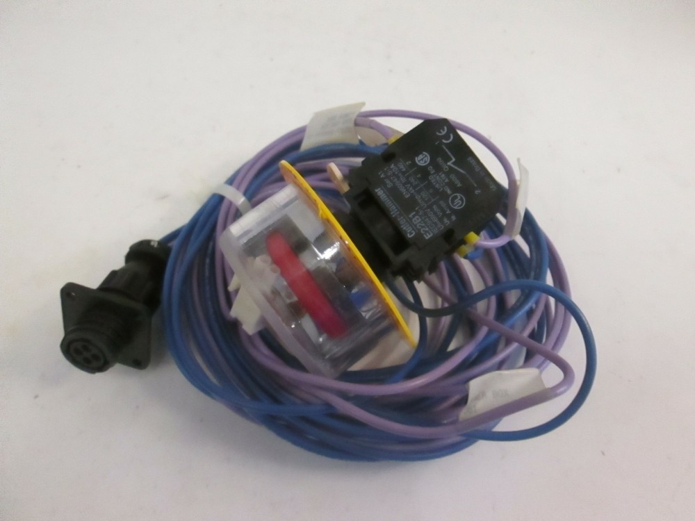 Emergency Off Button with Cutler Hammer E22B1, Used