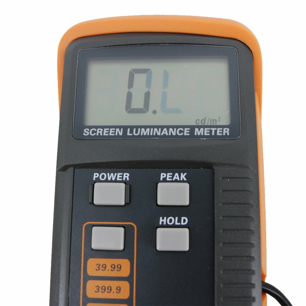 Screen Luminance Meter Light Meter with Range 0.01-39990cd/m2 Distance ≤1m