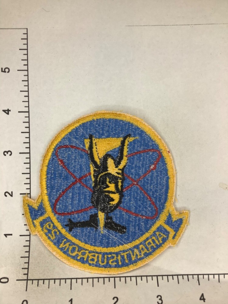 VINTAGE US NAVY AIRANTISUBRON 29 SQUADRON JACKET PATCH