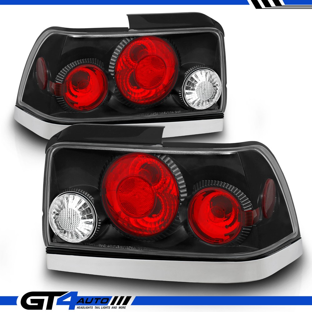 1993 94 95 96 1997 Toyota Corolla Altezza JDM Black Replacement Tail Lights Set