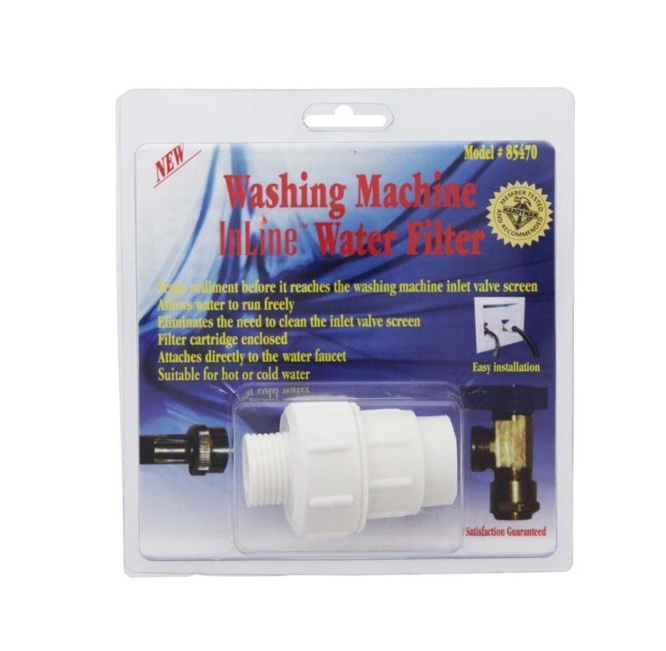 85470 Washing Machine Inline Water Filter System
