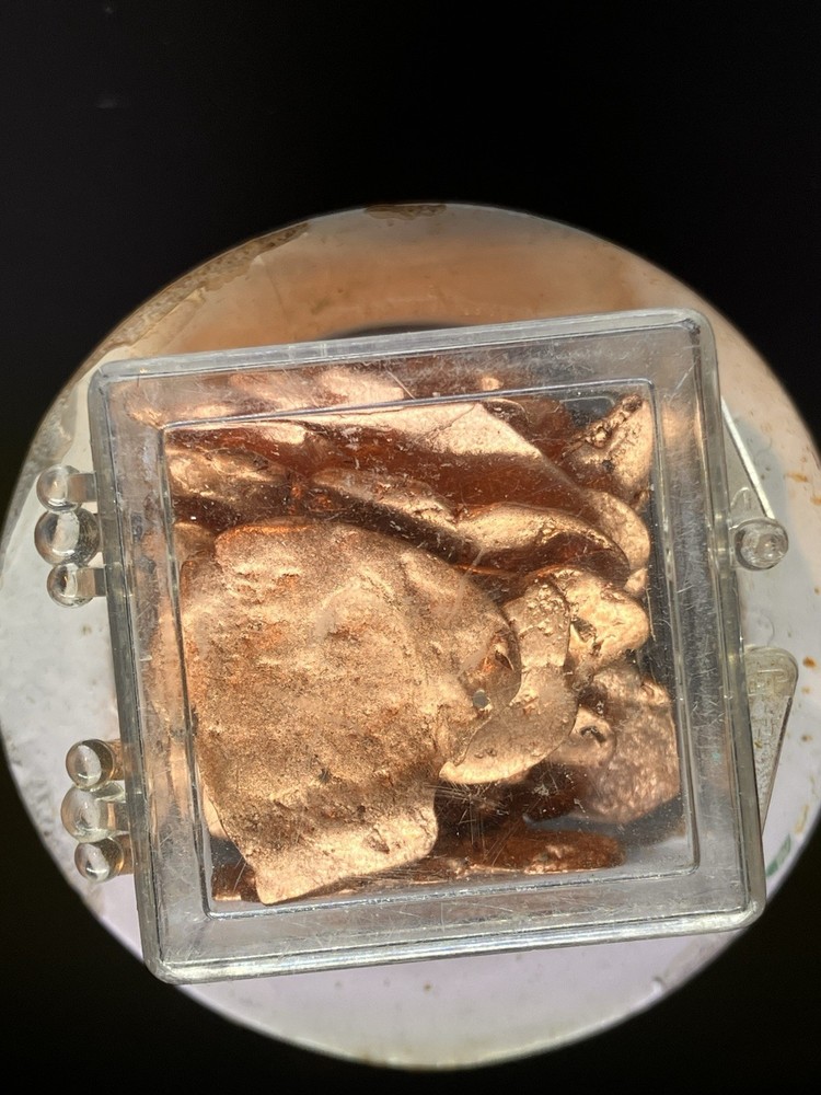 Copper Natural Thick Flakes Thin Nuggets