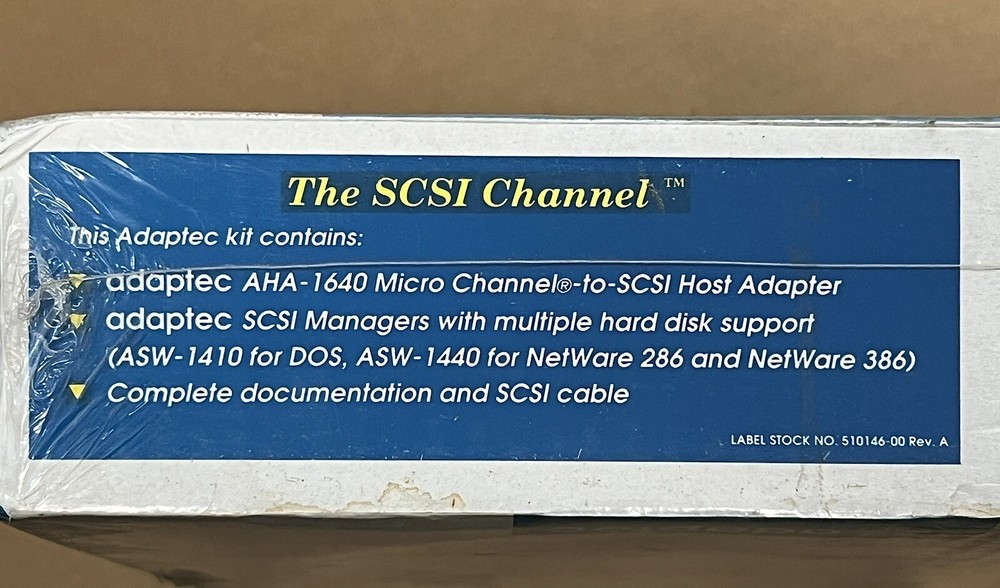 AHA-1640 | ADAPTEC MICROCHANNEL SCSI KIT ** LAST ONE **