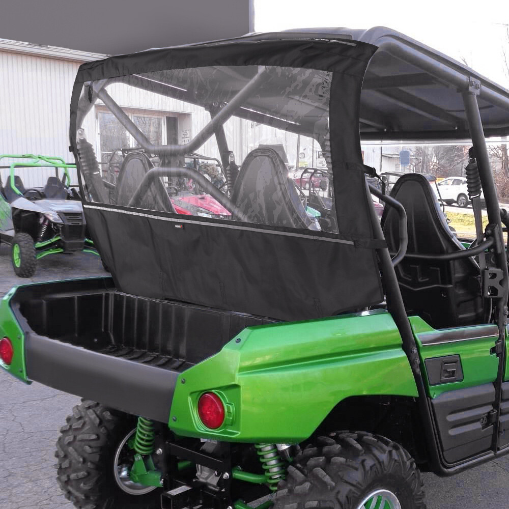 UTV Rear Window Windshield Windscreen Back for Kawasaki TERYX 4 800 2014-2024