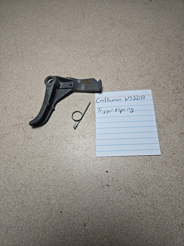 Craftsman WS2200 String Trimmer Trigger And Spring