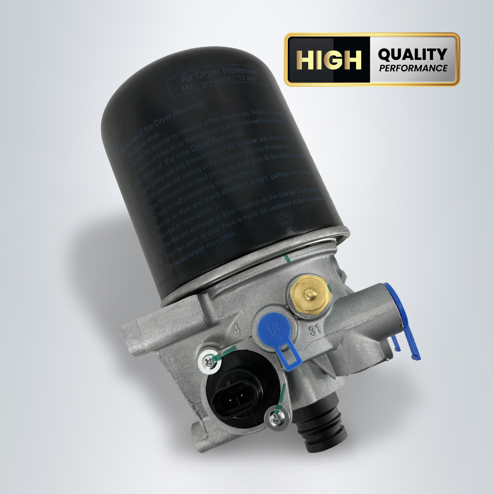 Air Dryer AD 12V Replaces Meritor Wabco 1200 Series R955205 065691 4324130010