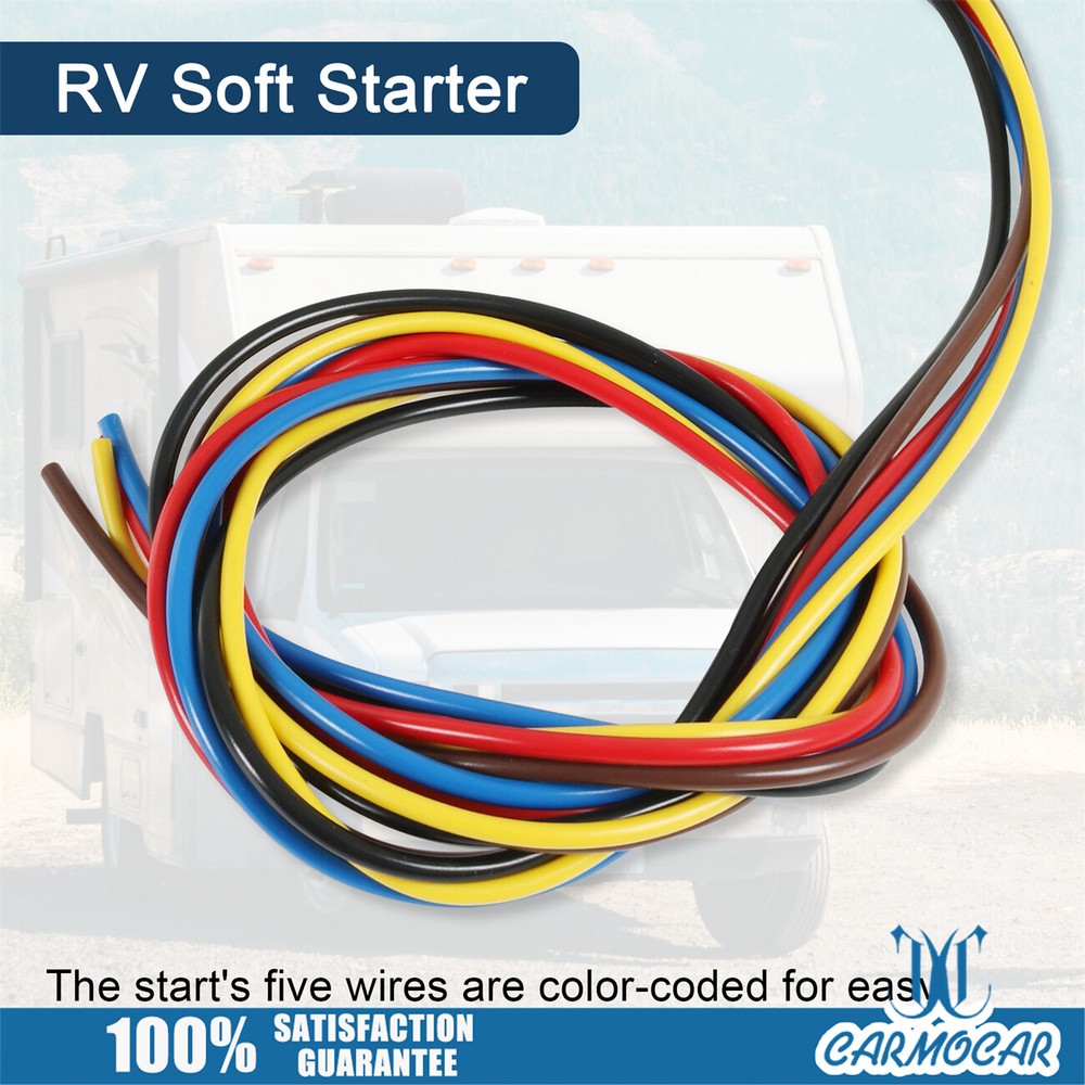 A/C Soft Starter Smart Control Kit Enables Easy Start an A/C For RV