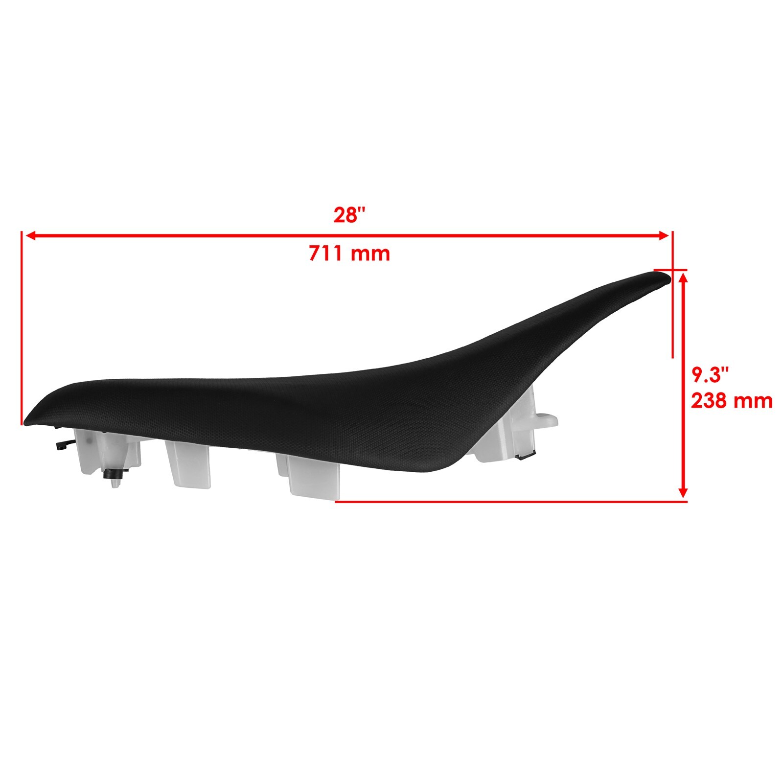 Seat for Yamaha Raptor 125 YFM125 2011 2012 2013 Complete Assembly Quality Vinyl