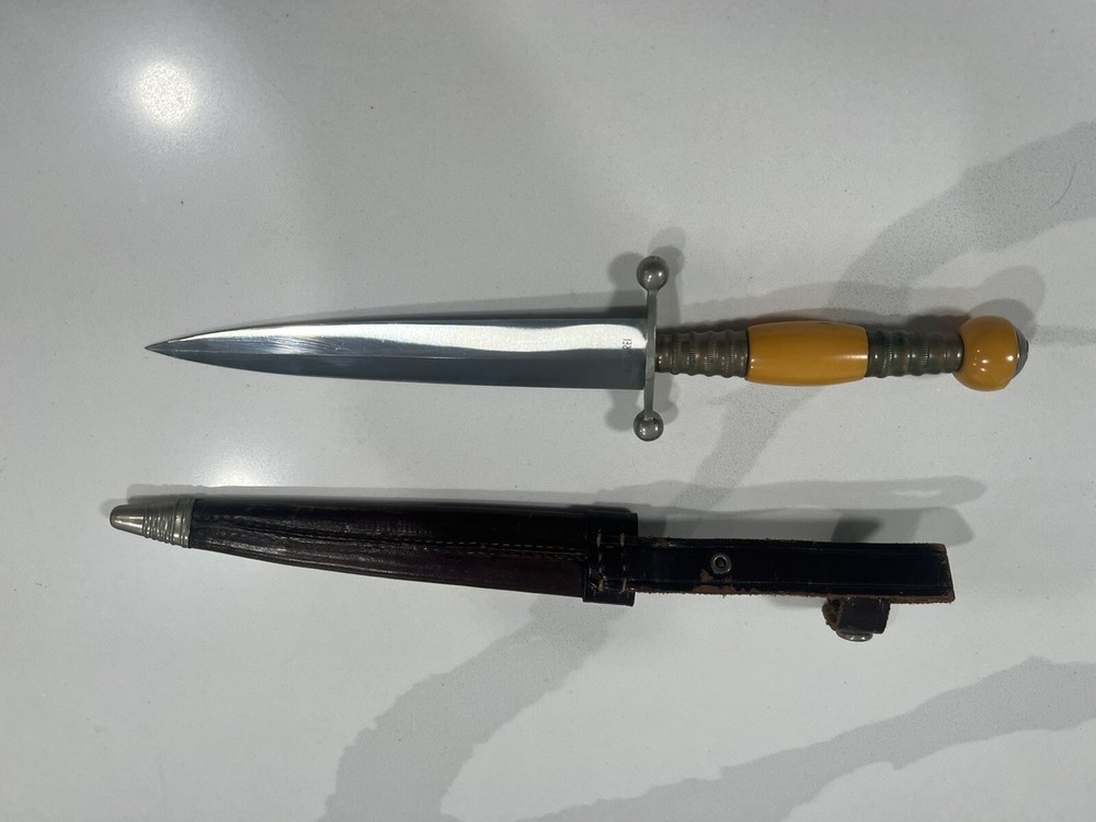 Antique German naval dagger Solinge Germany Rostfrei