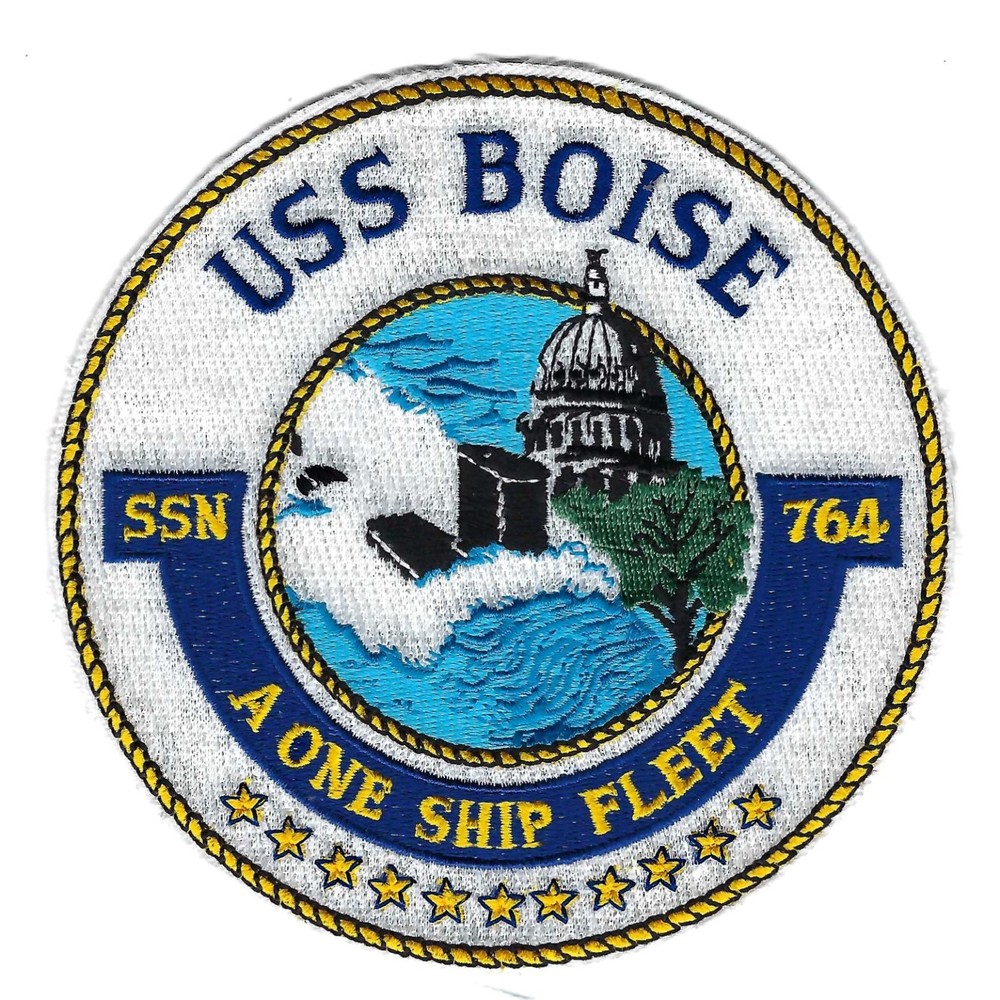 SSN-764 USS BOISE (5 INCH) patch