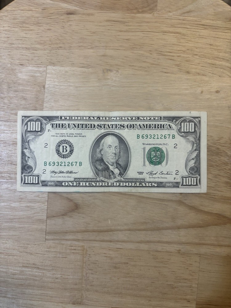 Old 100 Dollar Bill (1993)