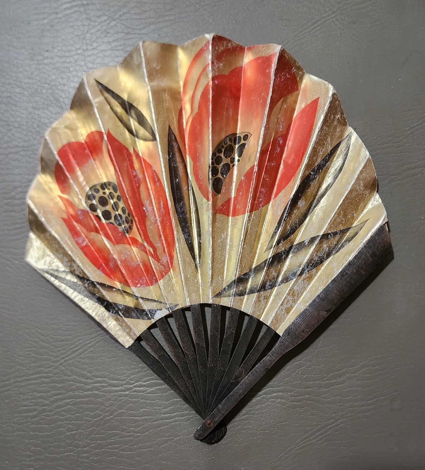 Three Advertising Hand Fans, Ca. 1900-1930
