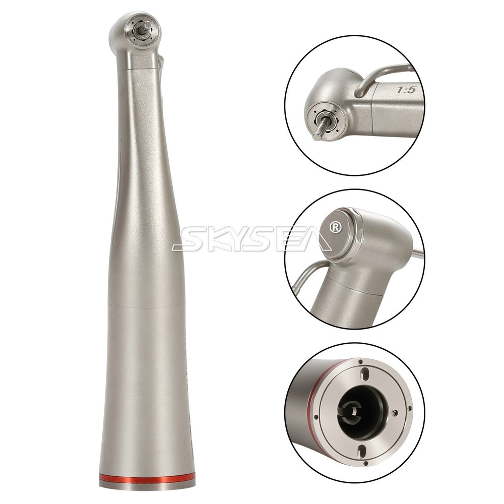 Dental Electric 1:5 Contra Angle Increasing Handpiece External Cooling E-type dk