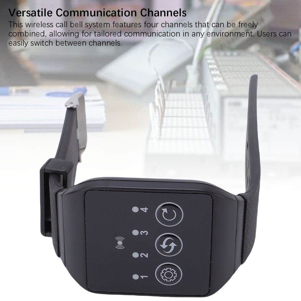 Wireless Pager System Rechargeable Multi Mode Pager Calling System for Home HOT