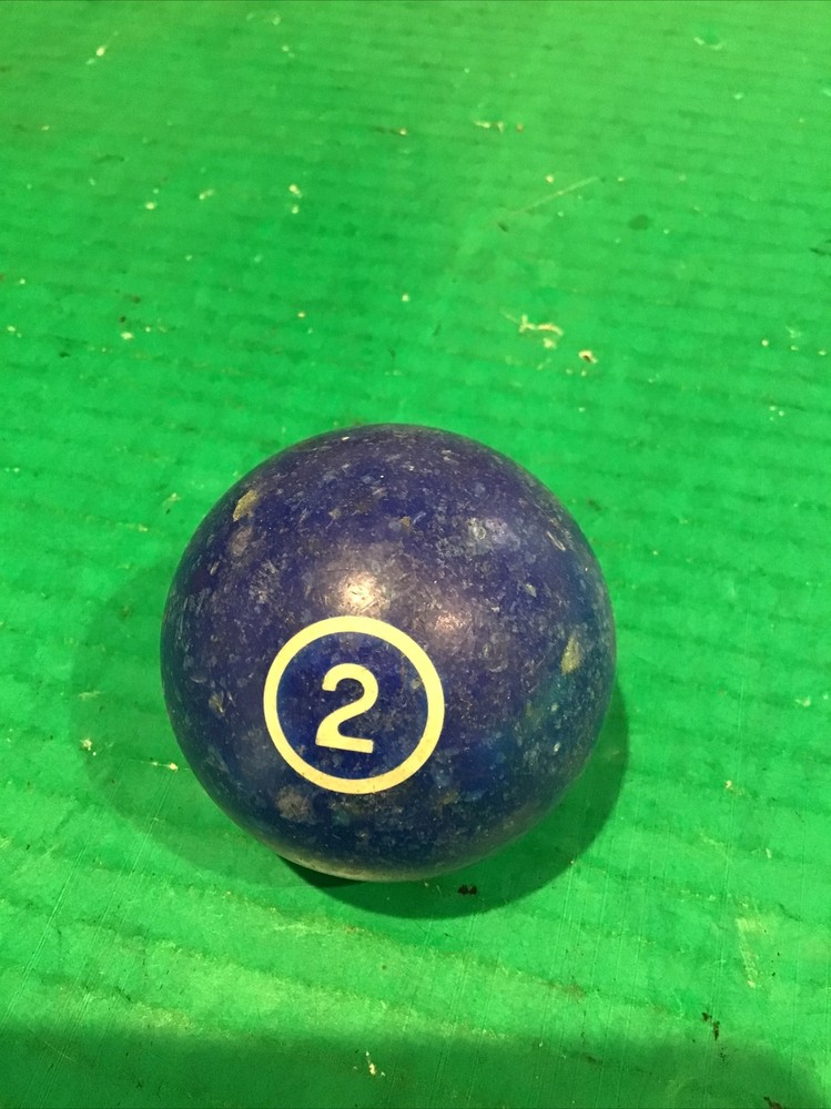 VTG Replacement Billiard Pool Ball 2 1/4" Diameter Number 2 Blue Solid (B)
