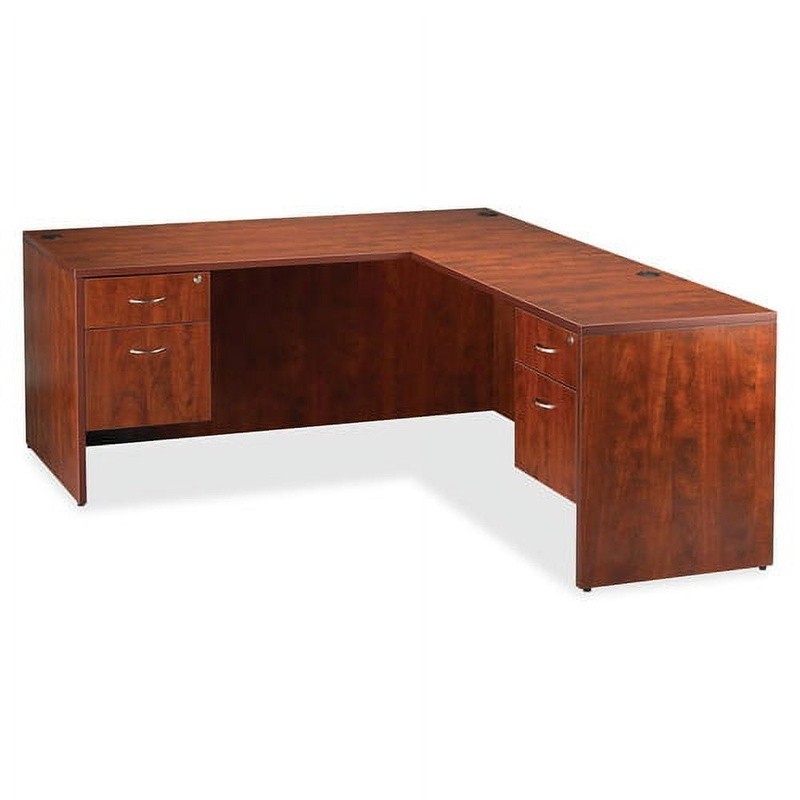 Essentials Series Cherry Laminate Rectangular Desk Writing Workplace Furniture