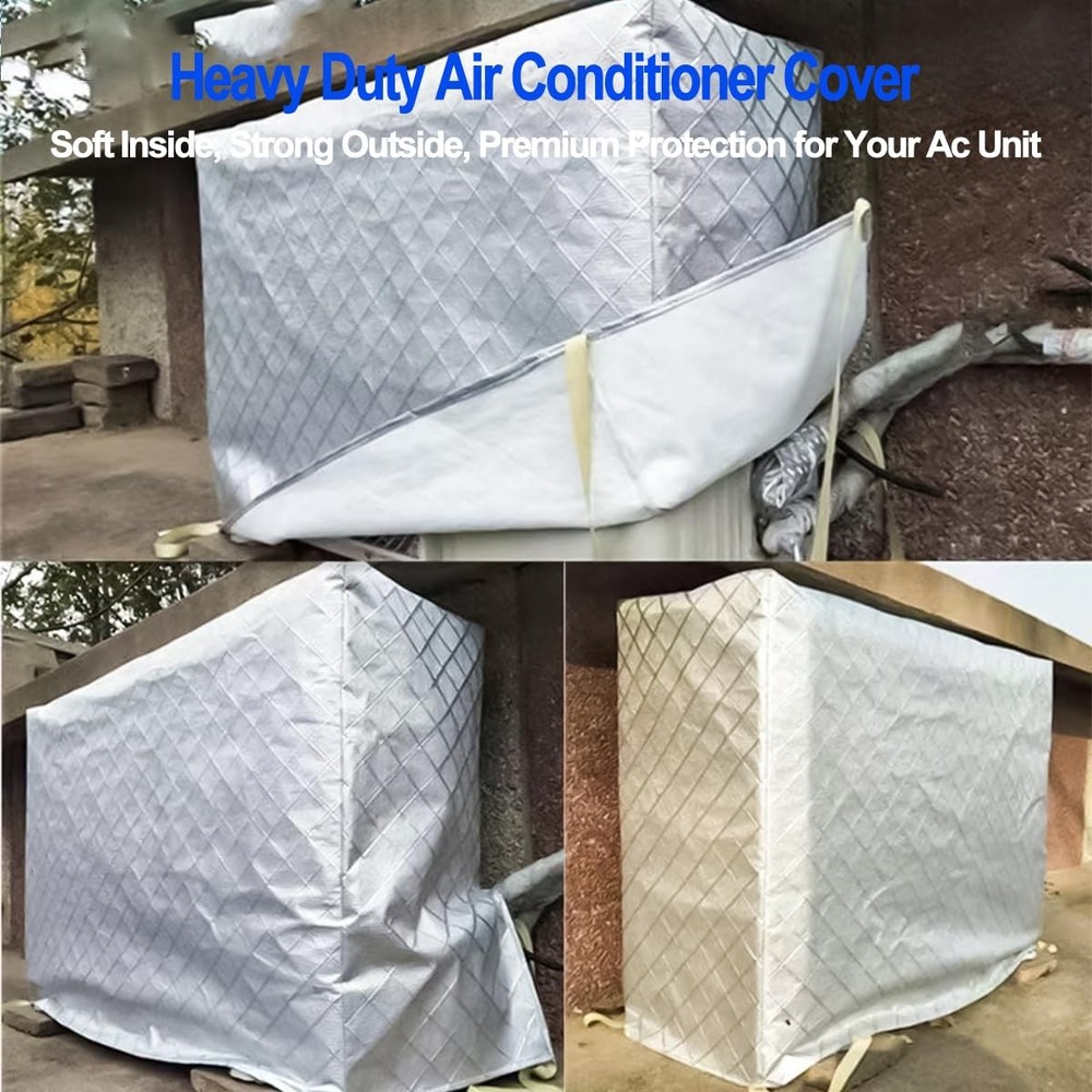 Heavy-Duty Mini Split Cover for Conditioner, Durable Mini Split Ac Cover for ...