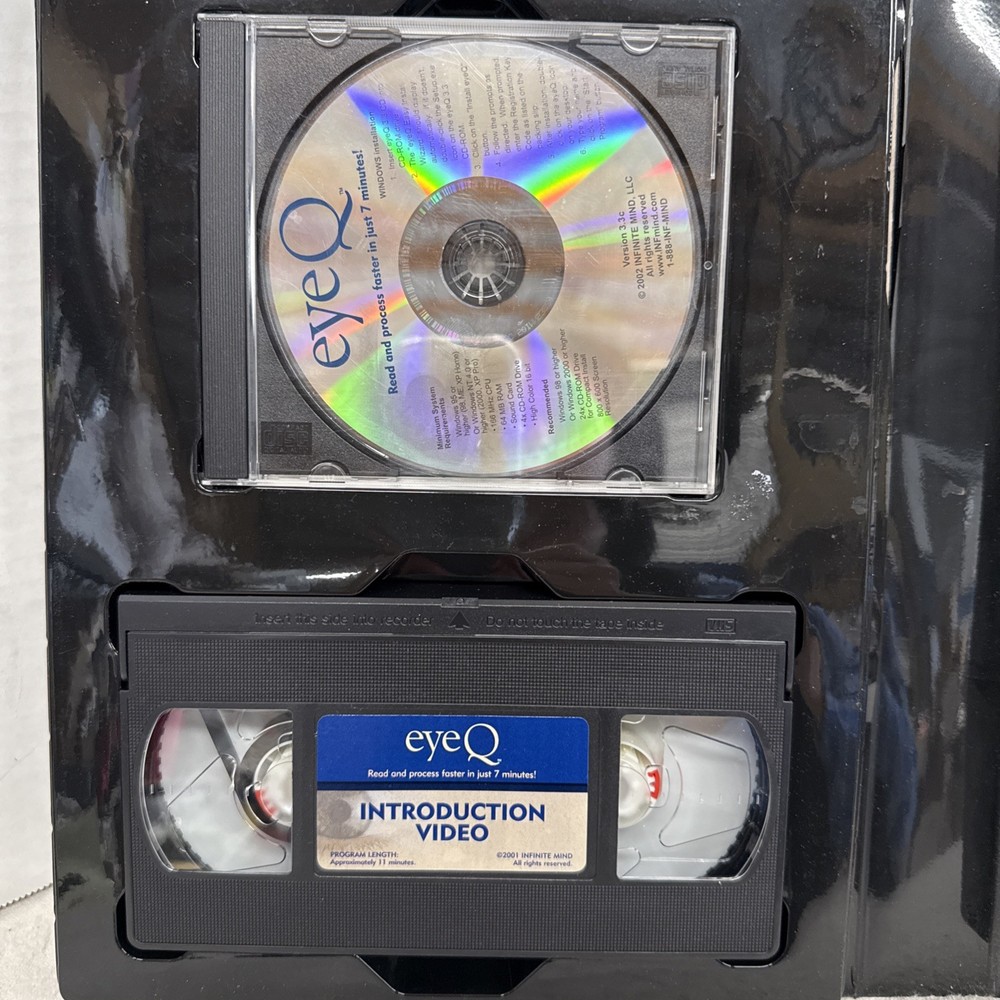 EYEQ Infinite Mind Brain Enhancement Technology Program Kit -Read Faster