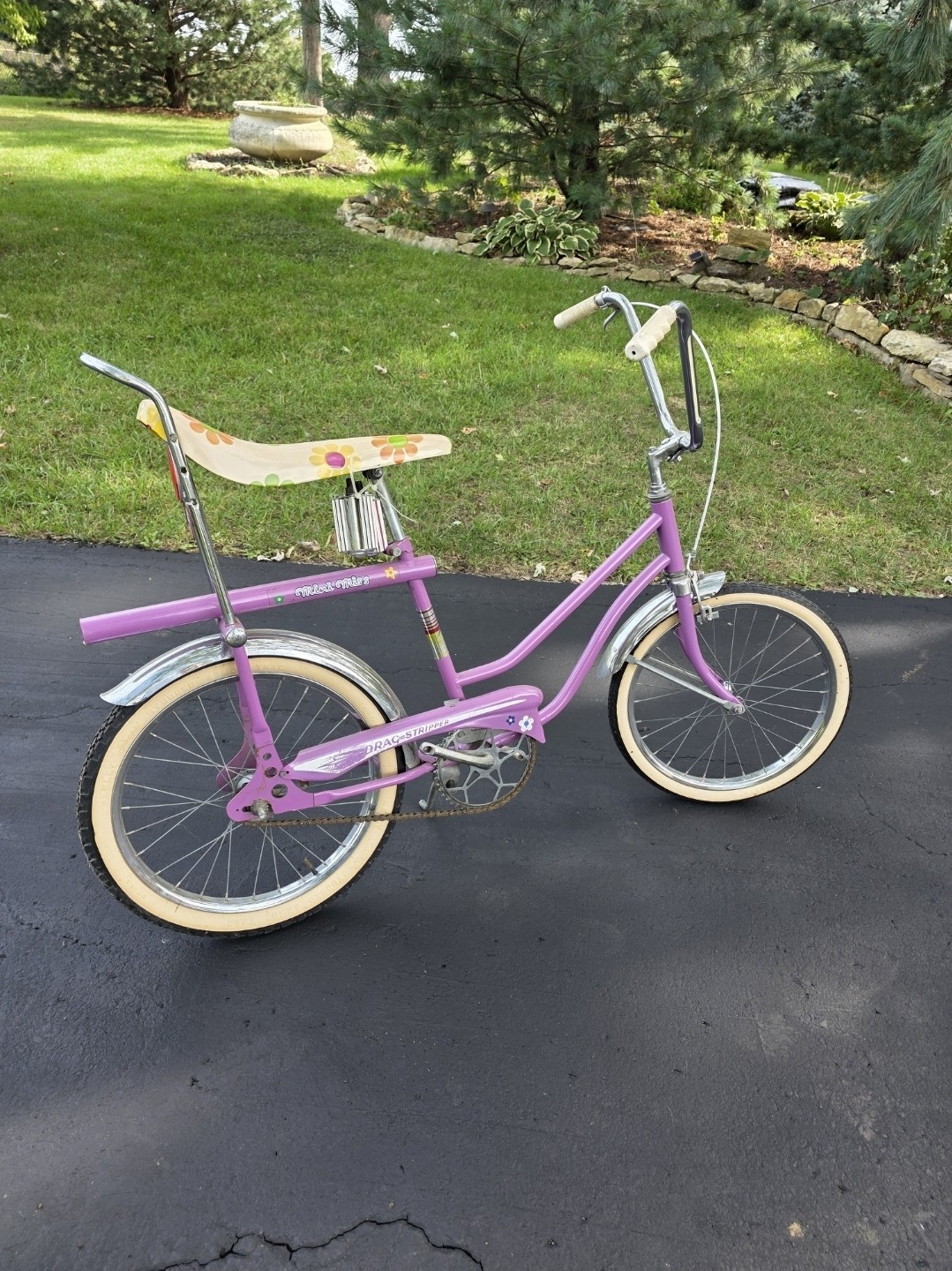 Iverson DRAG STRIPPER RARE ULTRAVIOLET original survivor 1969 Muscle Bike