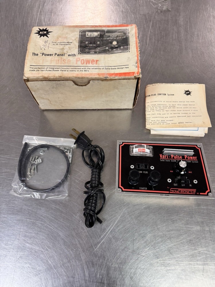 Sonic-Tronics Vari-Pulse Power Solid State Glow Plug Ignition SystemSonic-Tronic