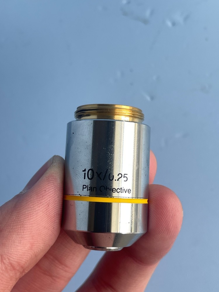 Olympus microscope objective lens Infinite distance Plan 4/10/40/40