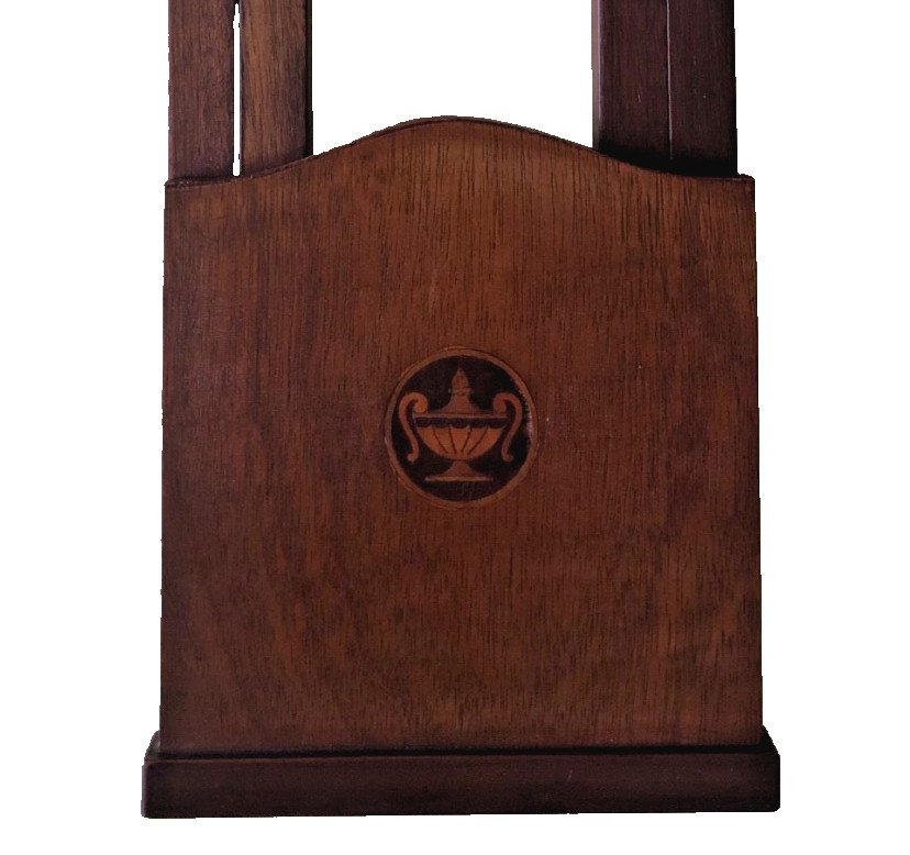 Antique English Regency Mahogany Book Slide Expandable Bookend Holder Library