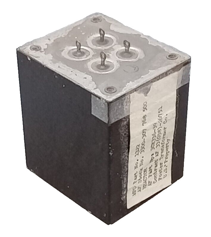 1 NOS FORES  2 SECTION   REACTOR  Filter Choke Transformer,  7 +7  Hy  /   250 Ω