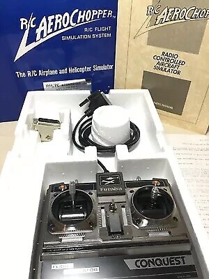 Vintage RC Aerochopper Flight Simulation System Ambrosia-Microcomputer-IBM PC
