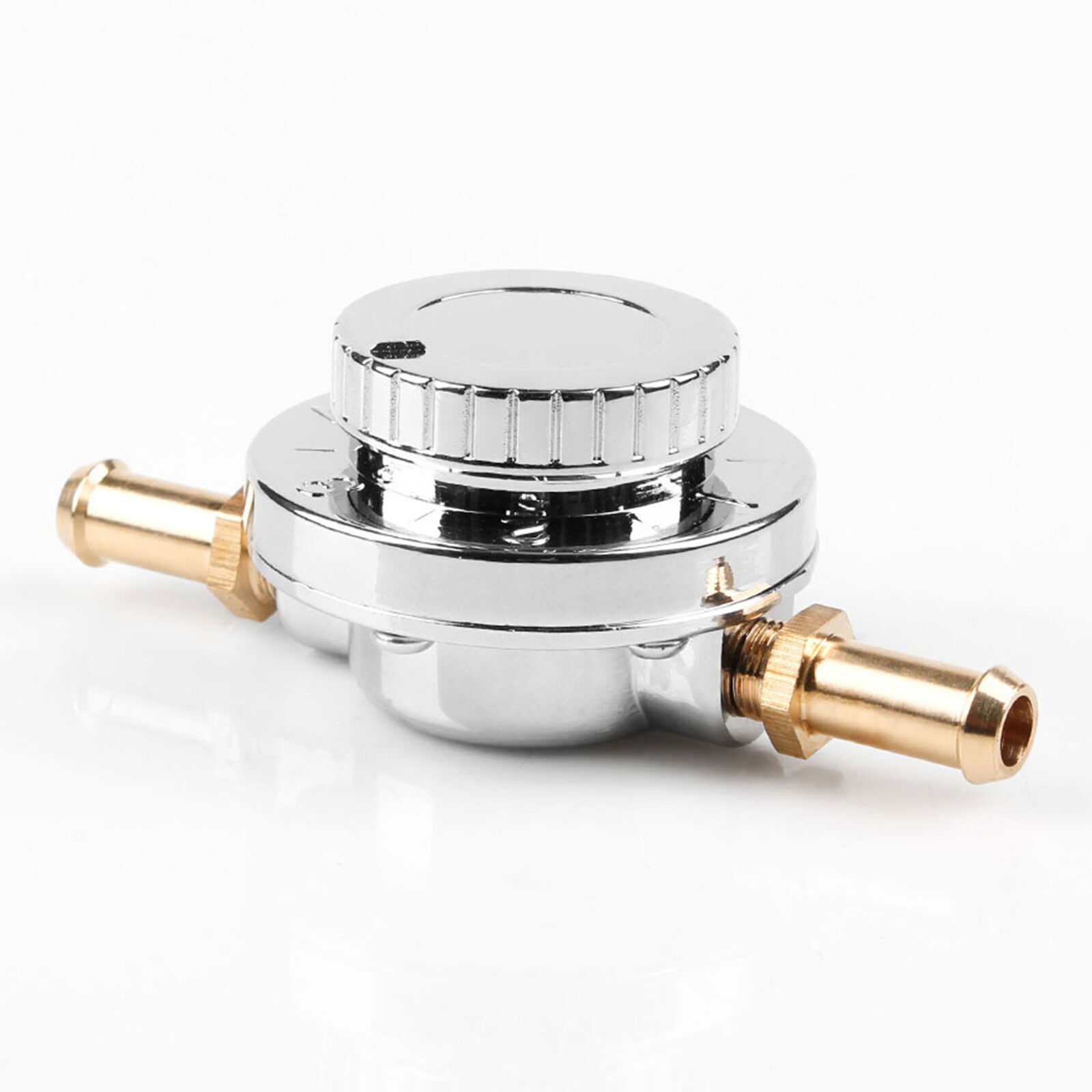 Universal 1-6 PSI Adjustable Fuel Pressure Regulator Kit For Carburetor Engine