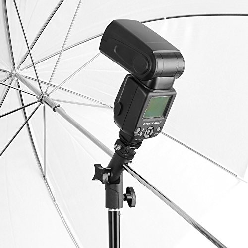 Professional Camera Flash Speedlite Mount with Swivel Stand & Umbrella Bracket -