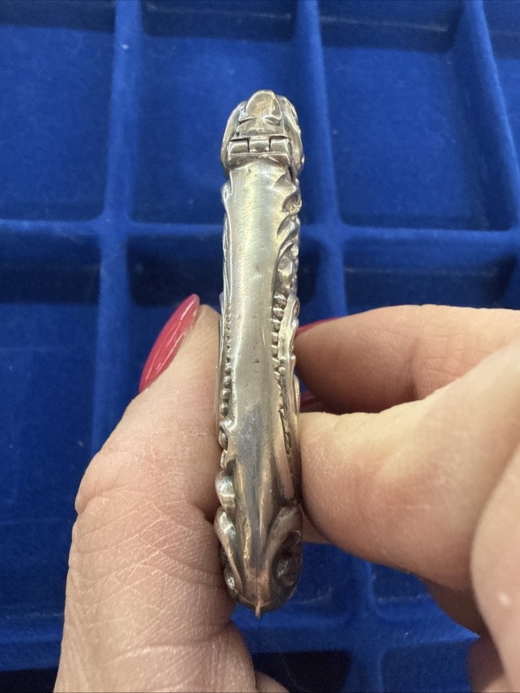 Antique Sterling Silver match safe