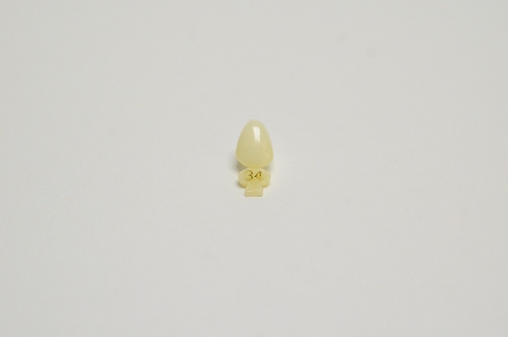 DENTAL POLYCARBONATE TEMPORARY CROWNS #34 (URC) UPPER RIGHT CUSPID 5/PACK