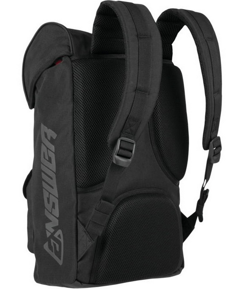 Answer Logo Backpack Black