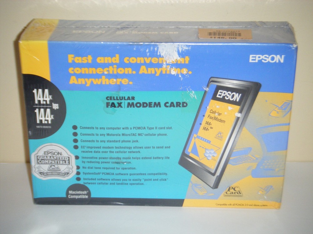 Epson NB70-004510 Cellular Fax Modem Card