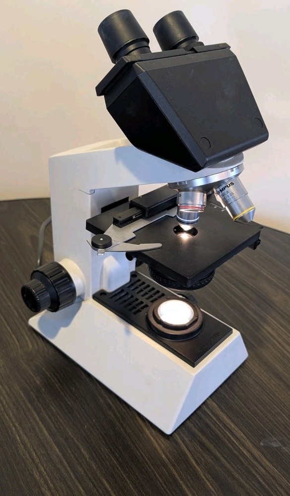 Olympus CH20 Microscope With 4 Objectives