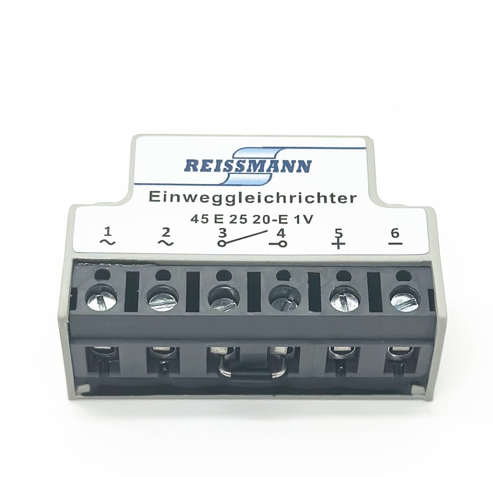 REISSMANN Einweggleichrichter 45 E 25 20-E 1V Half wave Brake Rectifier module