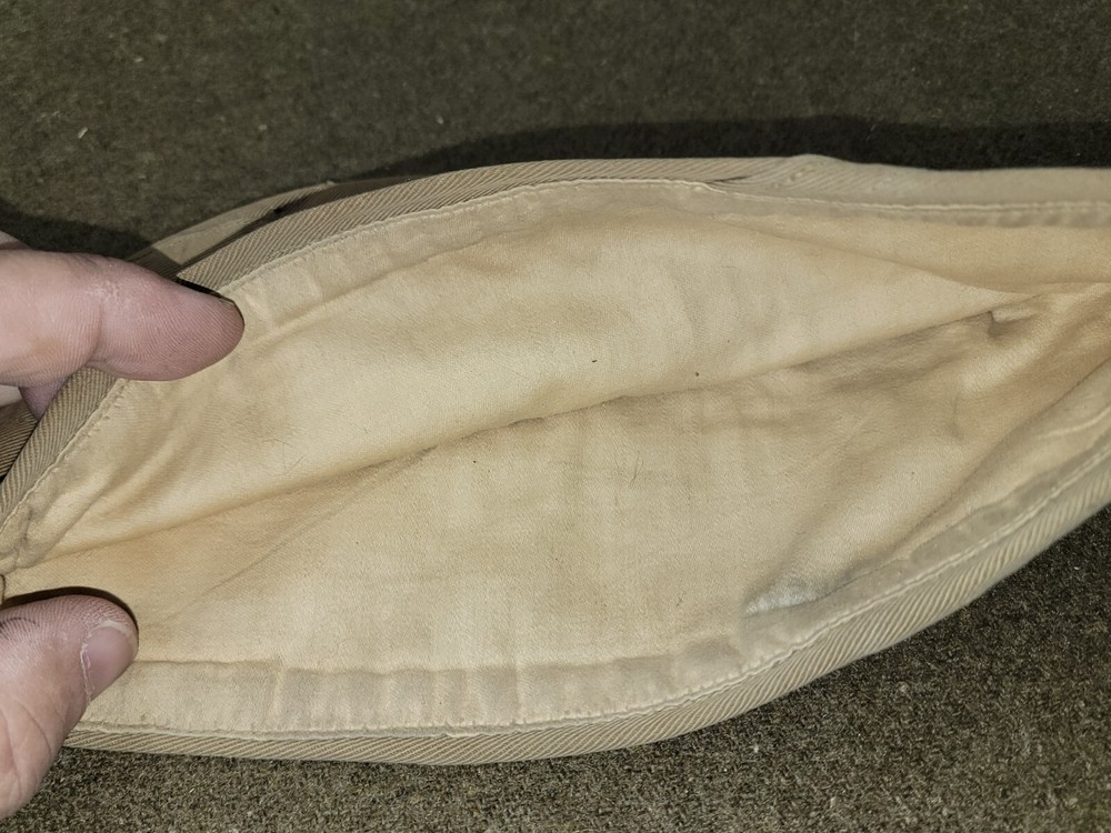 WWII USMV Khaki Garrison Cap #4