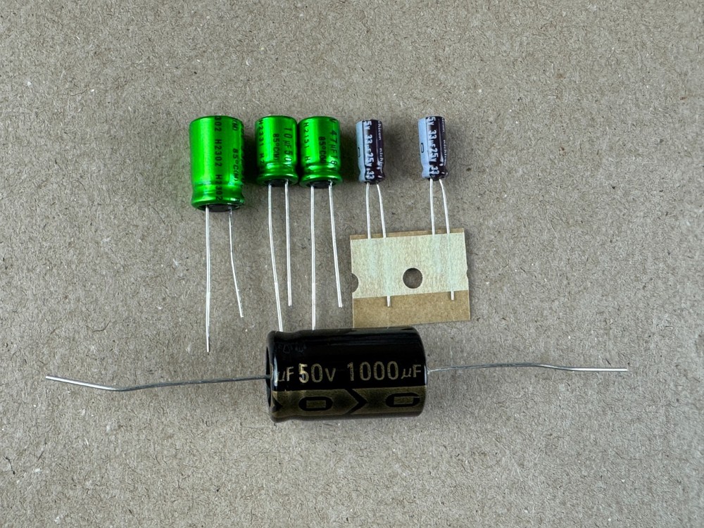 Technics SL-DD2 Speed Repair Kit Capacitors Turntable Recap Set