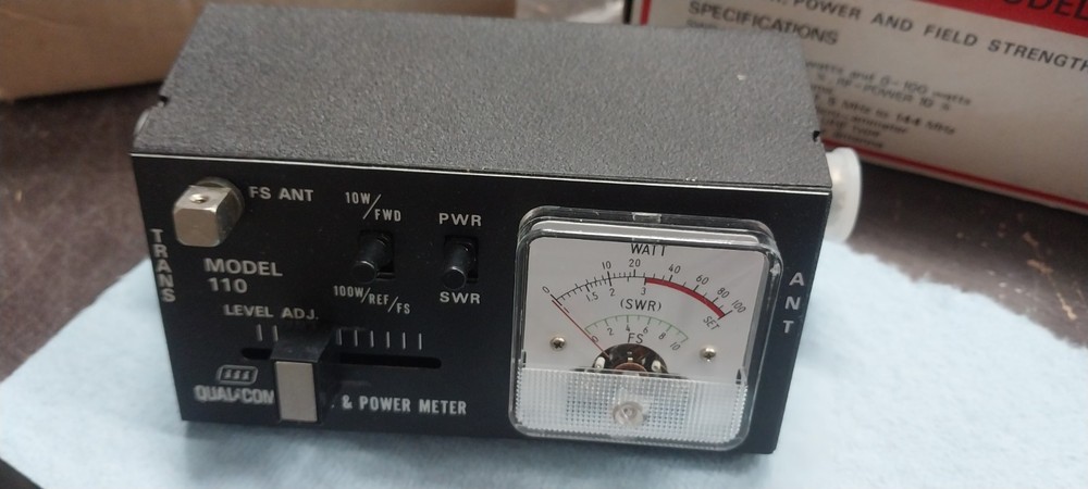 Qual-Comp Model 110 Power Meter Standing Wave Bridge device