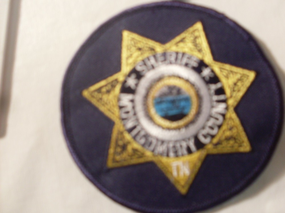 Police Sheriff Security Emblems Patches Embroidered Patch for display only