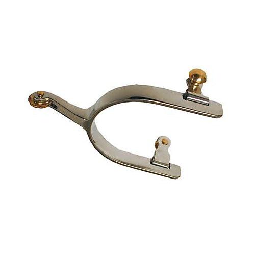 Coronet Roping Spur - Stainless SteelLadies