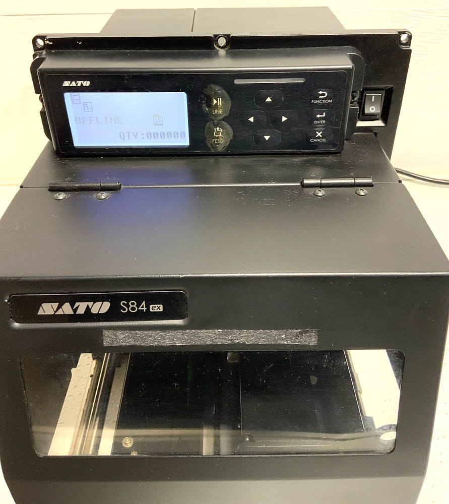 SATO S84-ex Print Engine Direct Thermal Label Barcode Printer 161B
