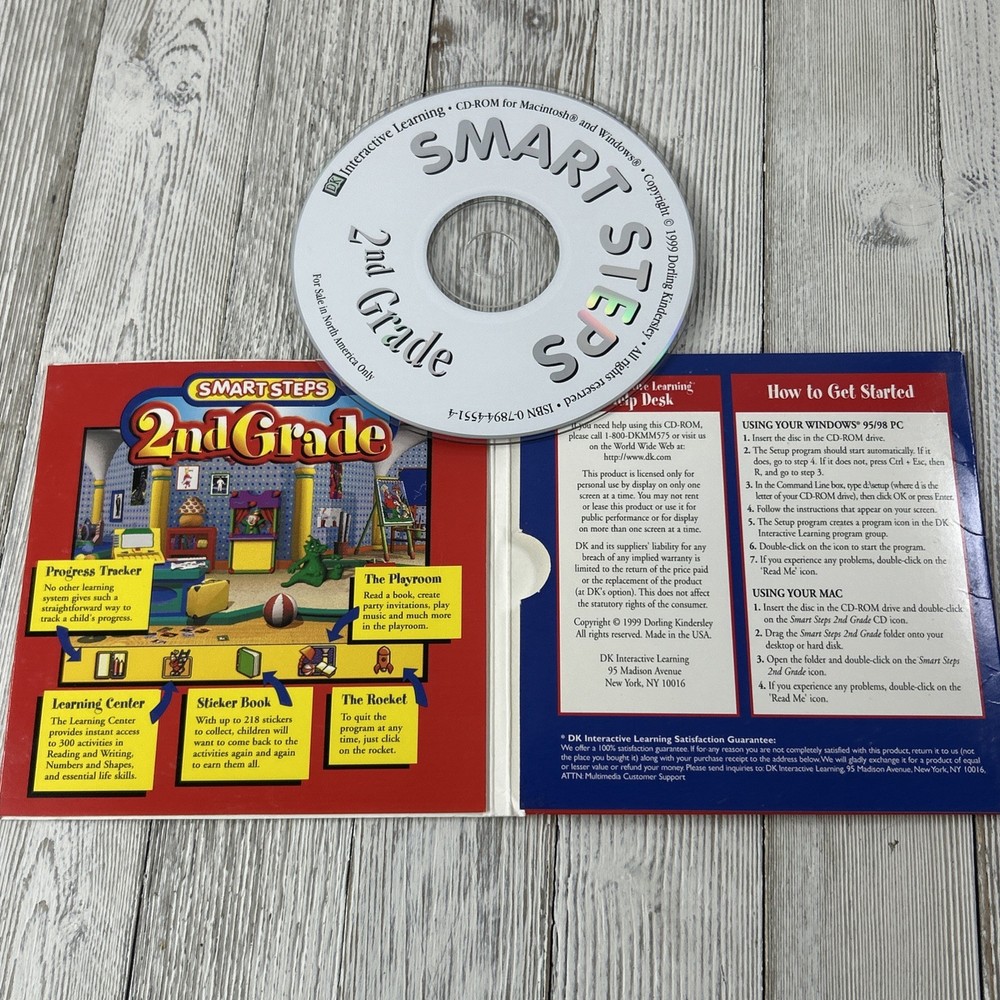 DK Multimedia Smart Steps 2nd Grade PC
