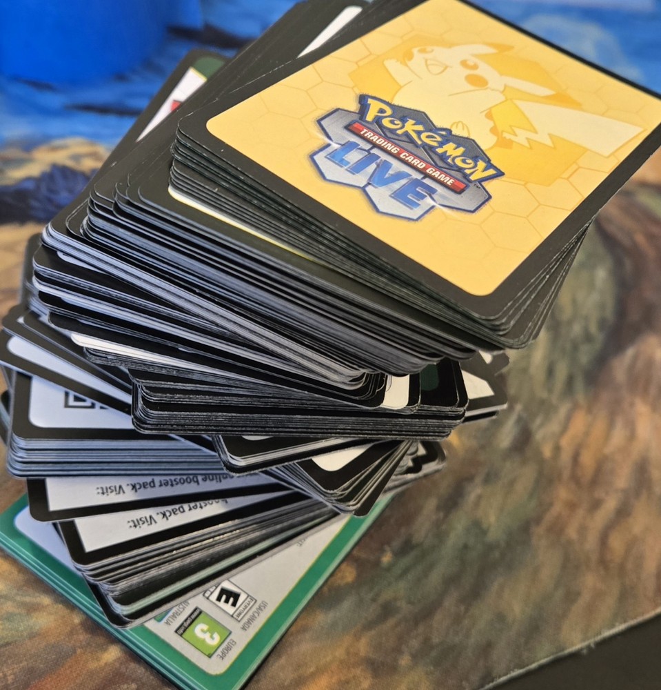 Online Code Cards - 5x Random Pokemon TCG, Digital MSG Delivery