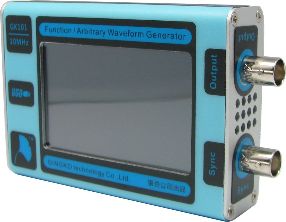 Mini PC-Based Signal Function Arbitrary Waveform Generator 10MHz 3'' TFT LCD USB